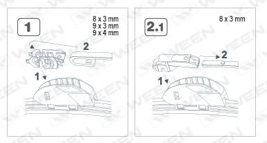 WEEN 100-6020 Wiper Blade